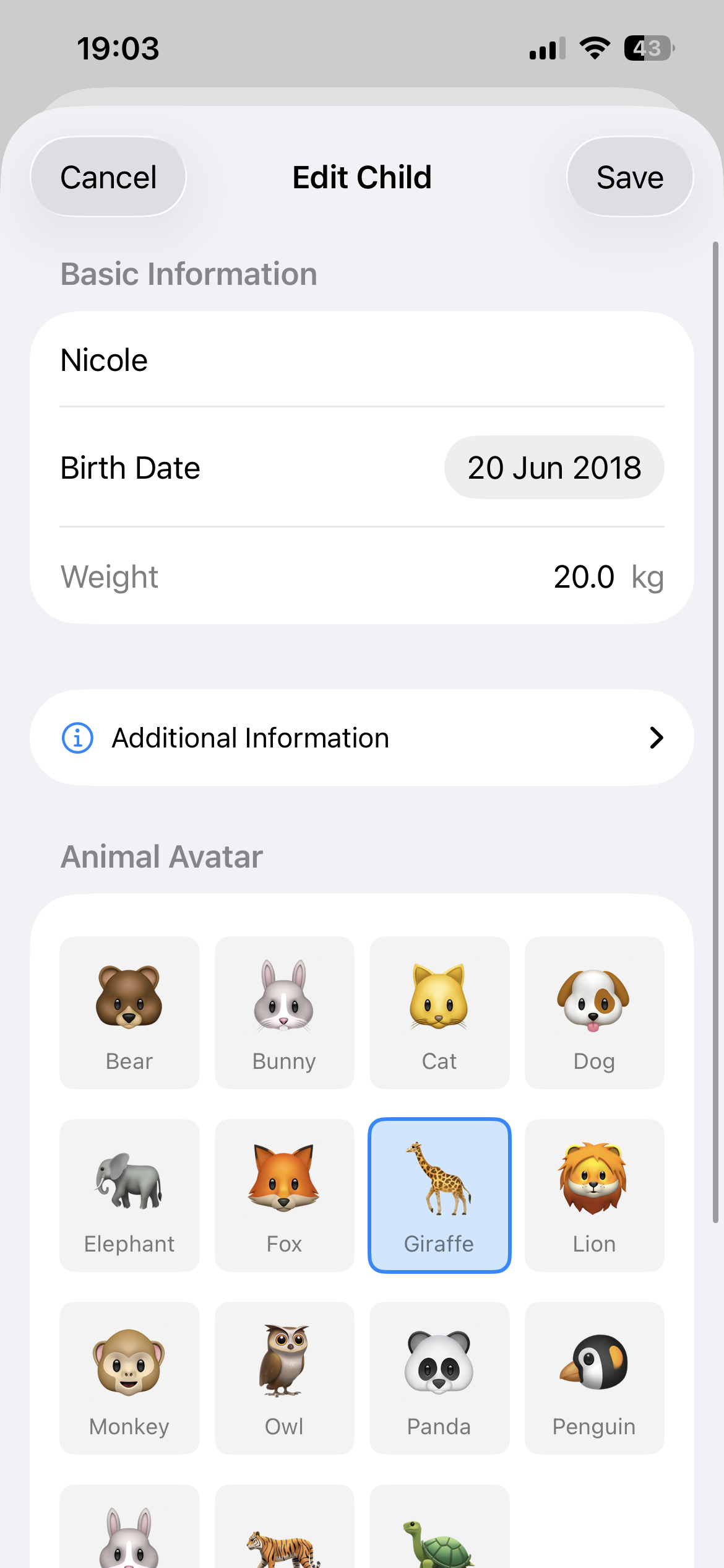 KidCareTracker screenshot 12